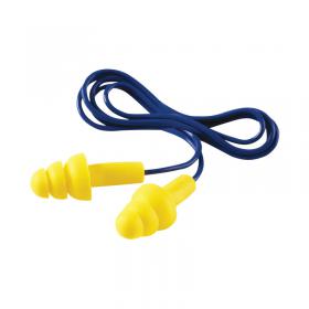 3M Ultrafit Corded Ear Plugs One Size (Pack of 50) UF01000 3M34800