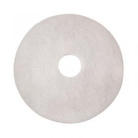 3M Polishing Floor Pad 430mm White (Pack of 5) 2NDWH17 3M34913