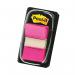 Post-it Index Tabs 25mm Bright Pink (600 Pack) 680-21 3M39845
