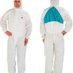 3M 4520 Protective Coverall White/Green M 3M40108