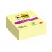 Post-it Note Cube Super Sticky 76 x 76mm Canary Yellow 2028-SSCY-EU 3M40149