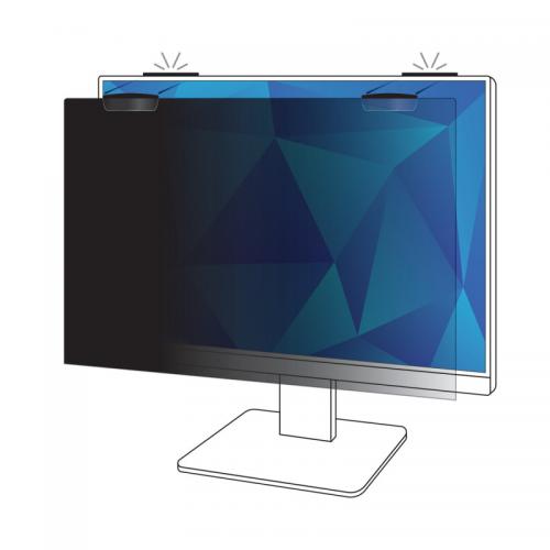 3M Privacy Filter for 27 Inch Full Screen Monitor with COMPLYMagnetic Attach 16:9 PF270W9EM 3M41508
