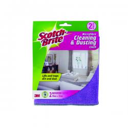 Cheap Stationery Supply of 3M Scotch-Brite Cleaning and Dusting Cloths (Pack of 2) GN030122008 3M41591 Office Statationery
