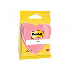 Post-it Notes 70 x 70mm Heart Pink (12 Pack) 2007H 3M49869