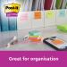 Post-It Super Sticky Notes 76x76mm Miami (Pack of 6) 654-6SS-MIA 3M49941