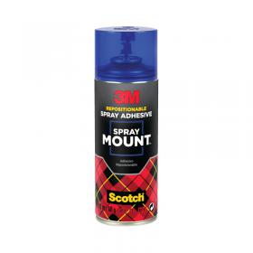 3M SprayMount Transparent Repositioning Adhesive 200ml HSMOUNT 3M50754