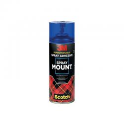 3M SprayMount Transparent Repositioning Adhesive 400ml Aerosol SMOUNT 3M51839