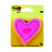 Post-it Notes Heards with Neon Lips Pink 50 Sheets 6370-HTL