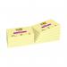 Post-it Super Sticky 76x127mm Canary Yellow (Pack of 12) 655-12SSCY 3M53123