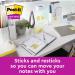 Post-it Super Sticky 76x127mm Canary Yellow (Pack of 12) 655-12SSCY 3M53123