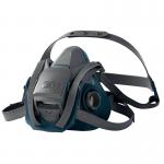 3M 6500 Series Reusable Half Mask Medium 6502QL 3M56348
