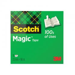 Scotch Magic Tape 810 25mmx66m Transparent 8102566 3M66740