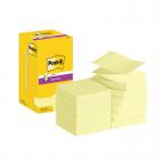 Post-it Z-Notes Canary Yellow 76x76mm 90 Sheet (Pack of 12) 7000048167 3M68699