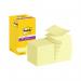 Post-it Z-Notes Canary Yellow 76x76mm 90 Sheet (Pack of 12) 7000048167 3M68699