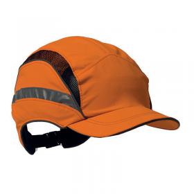 3M HC23 First Base 3 Cap Reduced Peak High Visibility Orange 3M71269