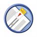 Post-it Index Tabs Sign Here Yellow 25mm 50 Flags + Dispenser 680-31 3M71883