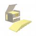 Post-It Recycled Notes 100 Sheets 76x76mm Canary Yellow (Pack of 6) 6541B 3M72313