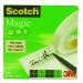Scotch Magic Tape 19mm x 66m 3 For 2 3M810100