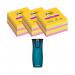 Post-It Super Sticky XL 101x101mm Lined Rio 3x6 Pads (Pack of 18) + FOC Contigo Travel Mug 3M810132