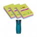 Post-It Super Sticky 101x152mm Lined Ultra 3x3 Pads (Pack of 9) + FOC Contigo Travel Mug 3M810138