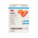 3M Disposable Earplugs 1100 Soft Foam Orange (Pack of 50) 1100-50 3M81335
