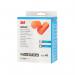3M Disposable Earplugs 1100 Soft Foam Orange (Pack of 50) 1100-50 3M81335