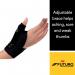 Futuro Deluxe Thumb Stabilizer Large-Extra Large 16.5-20.3cm Black 45844SPEI 3M83517