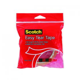 3M Scotch Easy Tear Clear Everyday Tape Single Roll GT500077224 3M83536