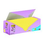 Post-it Super Sticky ZNotes Canary Yellow Cabinet 76x76mm (Pack of 24) 3M85600
