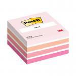 Post-it Notes Colour Cube 76 x 76mm Pastel Pink 2028P 3M87135