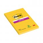 Post-it Super Sticky 152x102mm Lined Ultra Yellow (Pack of 6) 660S 3M87719