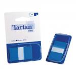 Tartan Index Tab Dispenser 25x43mm 50 Sheet Blue 70005033512