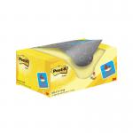 Post-it Notes 38x51mm Canary Yellow VALUE PACK 4 FREE Pads (Pack of 20) 653CY-VP20 3M90694