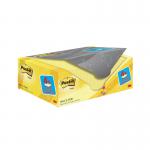 Post-it Notes 76x127mm Canary Yellow VALUE PACK 4 FREE Pads (Pack of 20) 655CY-VP20 3M90709