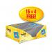 In the photo, there are several Post-it products, including Post-it Notes in the color canary yellow. The VALUE PACK contains 4 free pads, making a total of 20. These products are perfect for organizing and leaving reminders.