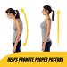 Futuro Posture Corrector Adjustable 71.1-121.9cm Black 46832EU2 3M91997