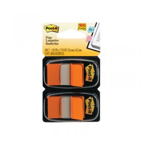 Post-it Index Tabs Dispenser with Orange Tabs (2 Pack) 680-O2EU 3M92056