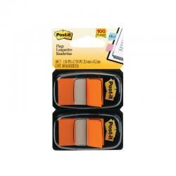 Post-it Index Tabs Dispenser with Orange Tabs (2 Pack) 680-O2EU 3M92056
