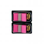 Post-it Index Tabs Dispenser with Pink Tabs (2 Pack) 680-BP2EU 3M92058