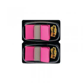 Post-it Index Tabs Dispenser with Pink Tabs (2 Pack) 680-BP2EU 3M92058