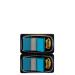 Post-it Index Dispenser Bright Blue (Pack of 2x50) 680-BB2EU
