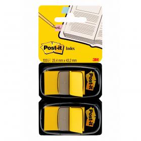 Post-it Index Tabs Dispenser with Yellow Tabs (Pack of 2) 680-Y2EU 3M92061