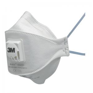 3M Aura 9322 Flat-Fold Particulate Respirator Pack of 10 3M92200