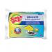 Scotch-Brite Delicate Non-Scratch Cellulose Scrub Sponge (Pack of 10) 7100257950 3M92275
