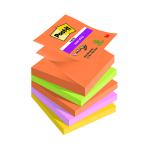 Post-it Super Sticky Z-Notes Boost Colour 76x76mm 90 (Pack of 5) 7100258789 3M92423