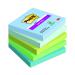Post-it Super Sticky Oasis Colour 76x76mm 90 Sheet (Pack of 5) 7100258898 3M92428