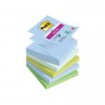 Post-it Super Sticky Z Notes Oasis 76x76mm 90 Sheet (Pack of 5) 7100258791 3M92431