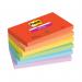 Post-It Super Sticky Notes 90 Sheets 76x127mm Playful Colours Assorted (Pack of 6) 655-6SS-PLAY 3M92446
