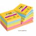 Post-it Super Sticky Notes Carnival 76x76 90 Pack 8 x4 FOC 7100259227 3M92634