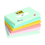 Post-it Notes Beachside Colour 76x127mm x100 (Pack of 6) 7100259082 3M92649